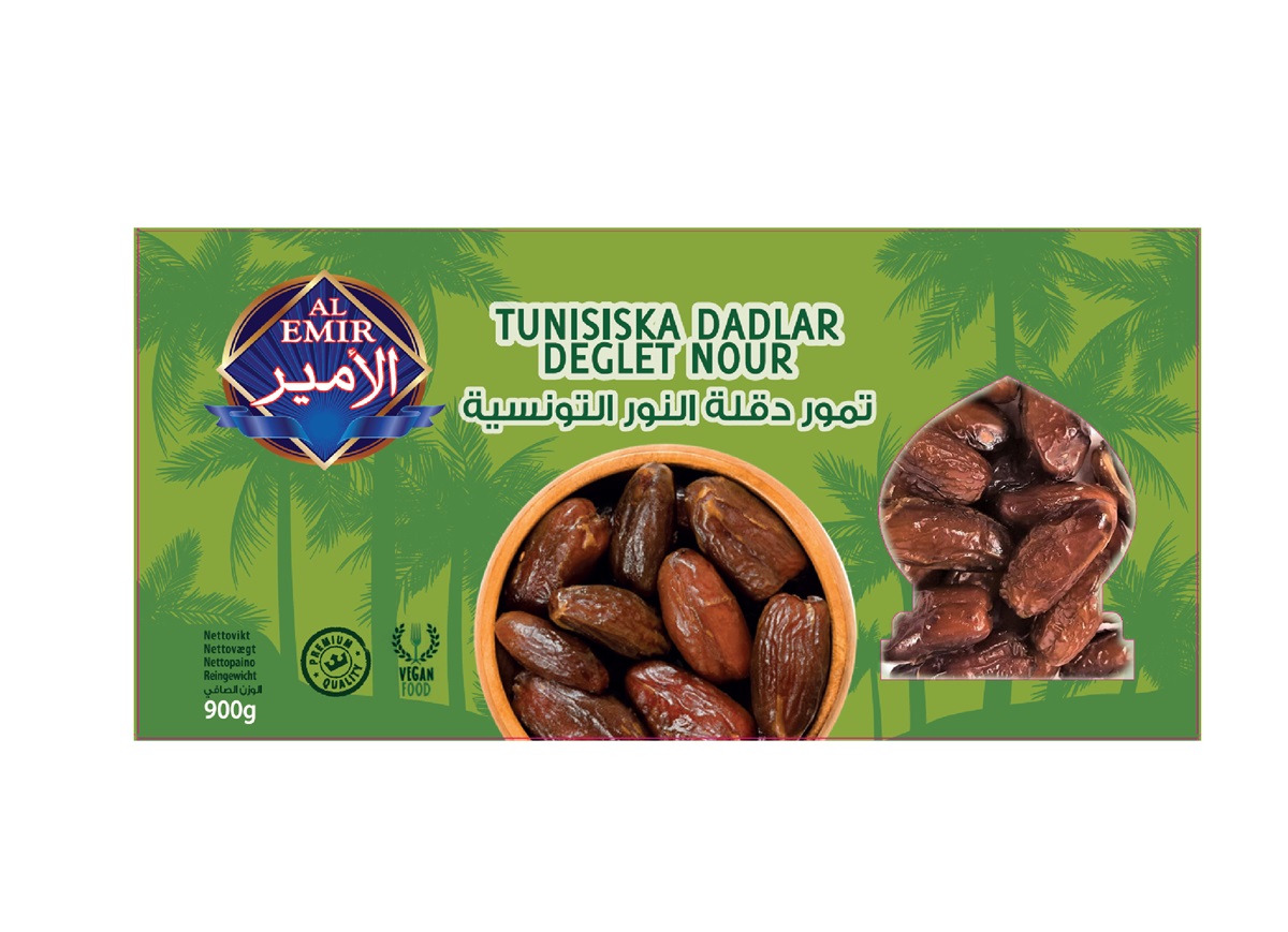 Tunisiska dadlar 900gr*12