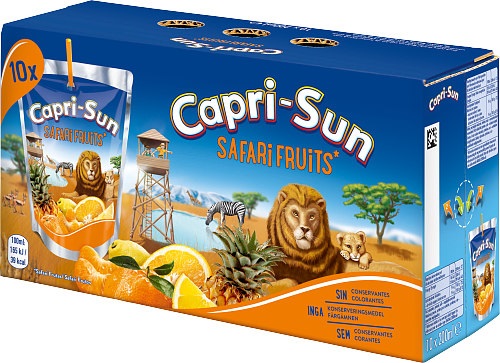 Capri sun Safar Frui 200ml*10*4