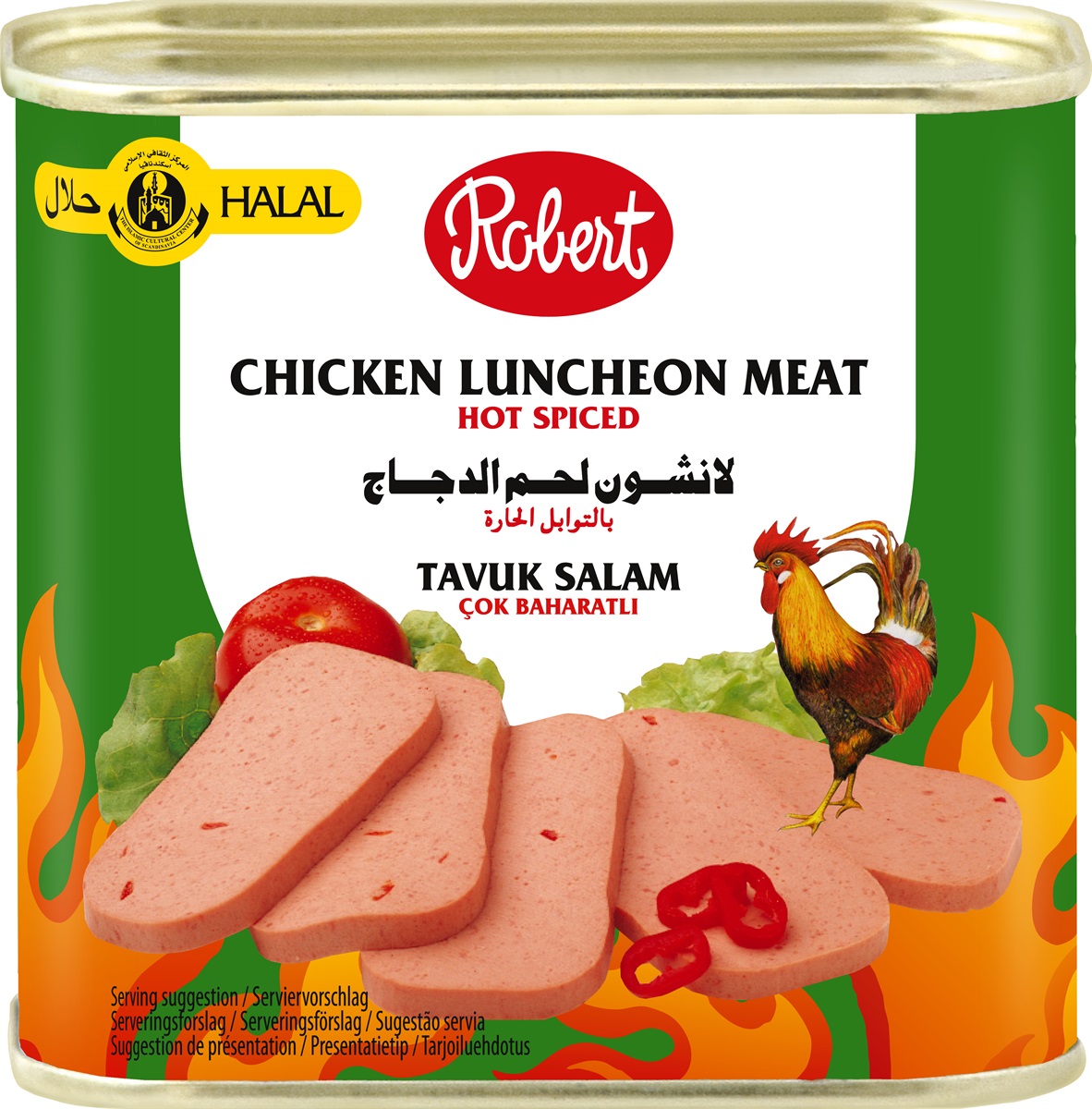 ROB Kyckling Stark 340g*12