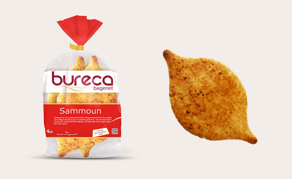 Bureco Sammoun  bröd 540  gr