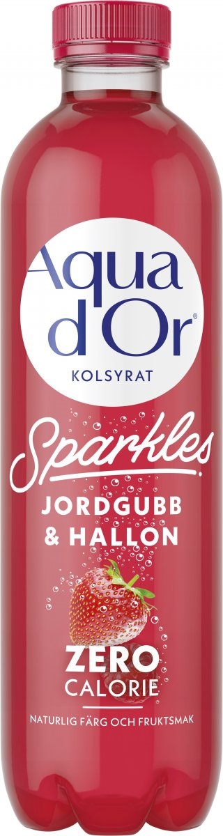 Aquador Hallon&Jordgubb 50cl*12