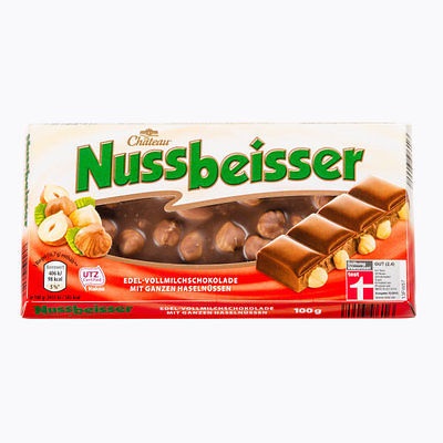 Nussbeisser Choklad 100g*40 TEXT