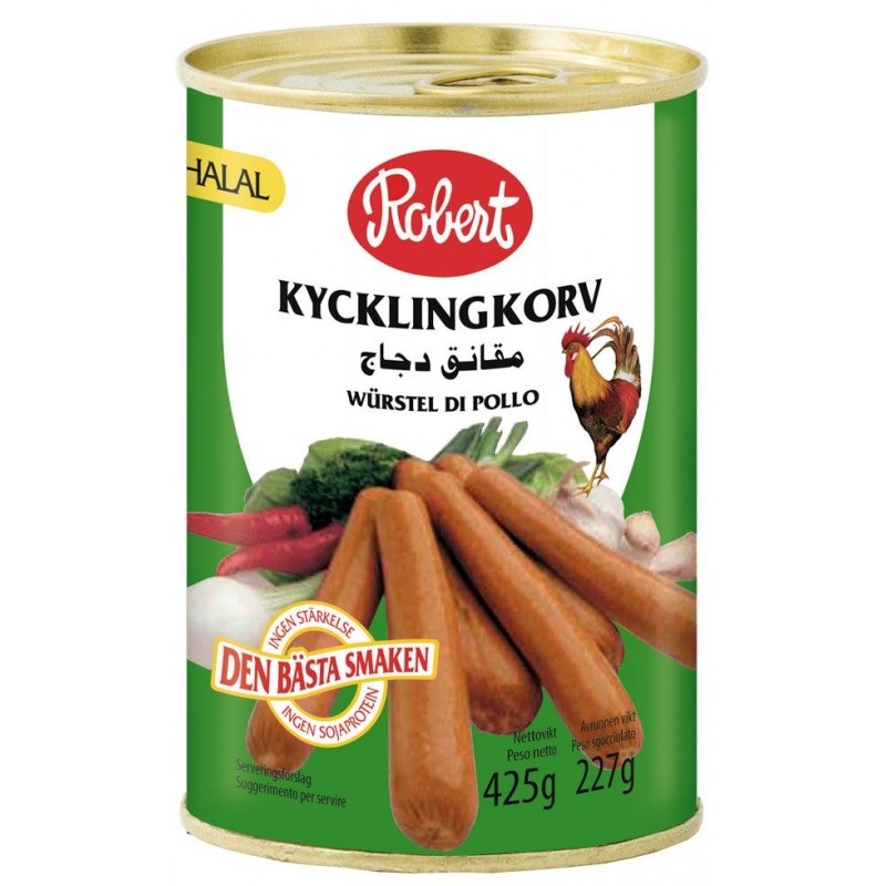 ROB Kycklingkorv 425g*12