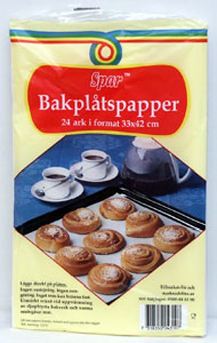 Bakplåtspapper Spar 24st*30