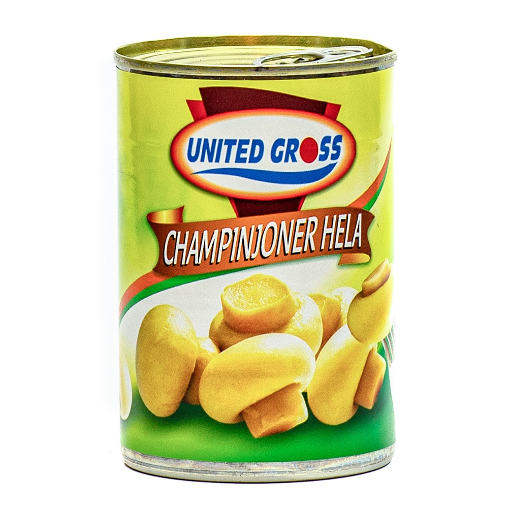 Champinjoner Hela UG 400gr*24
