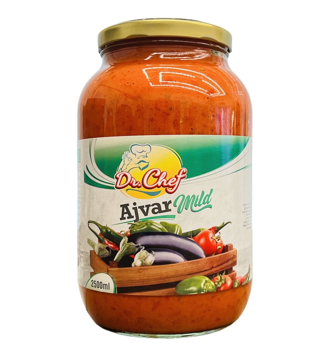 Ajvar Dr Chef Mild 2500ml*5