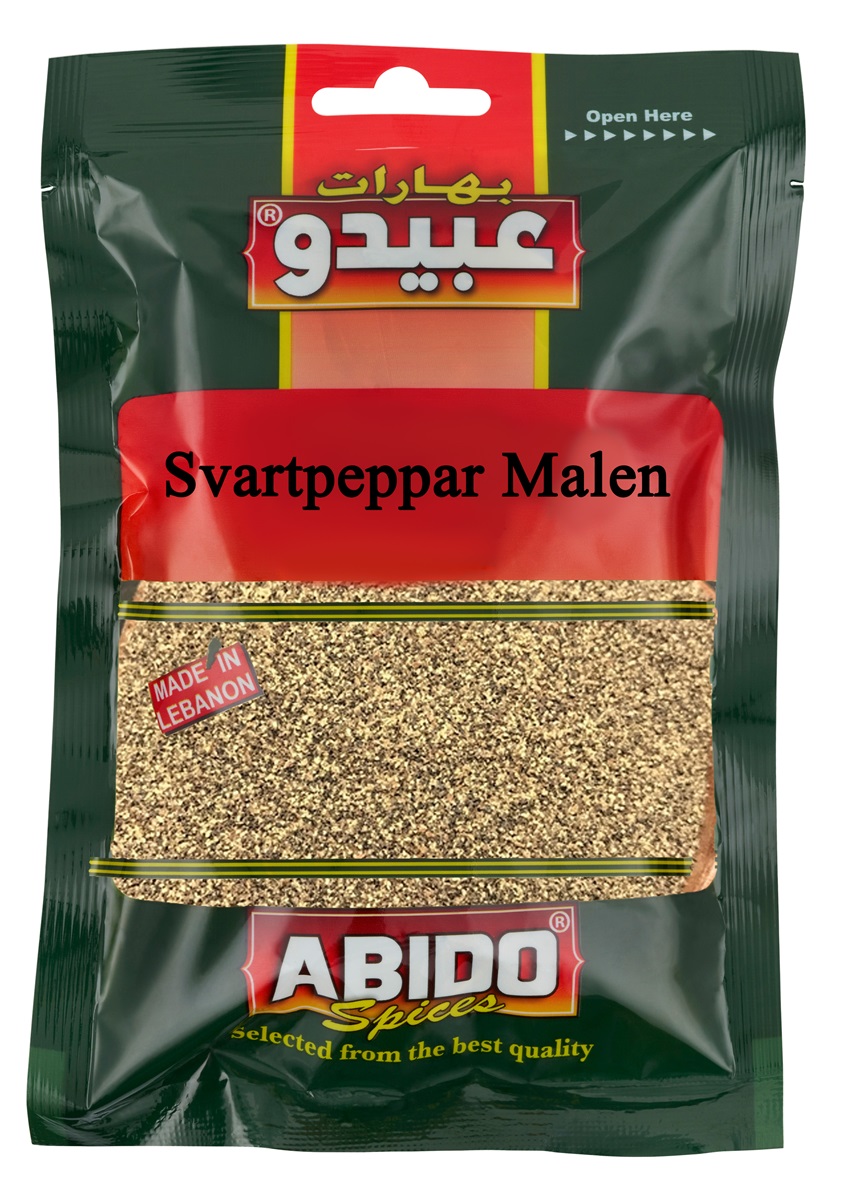 Abi Svart Peppar Malen 45g*10