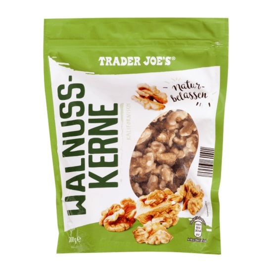 Valnötter Trader Joes 200g*18 TEXT