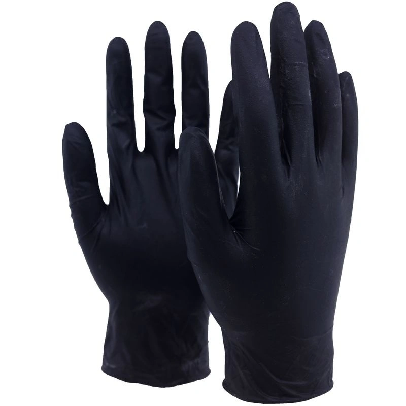 Handskar Nitril Svarta X LARGE 100ST*10