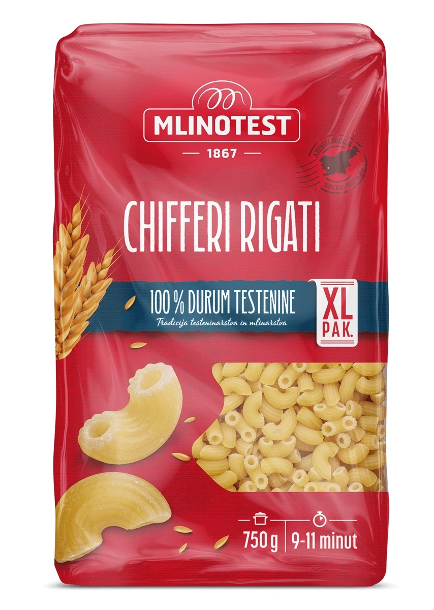 Mli Durum Chifferi rigati 26 750gr*10