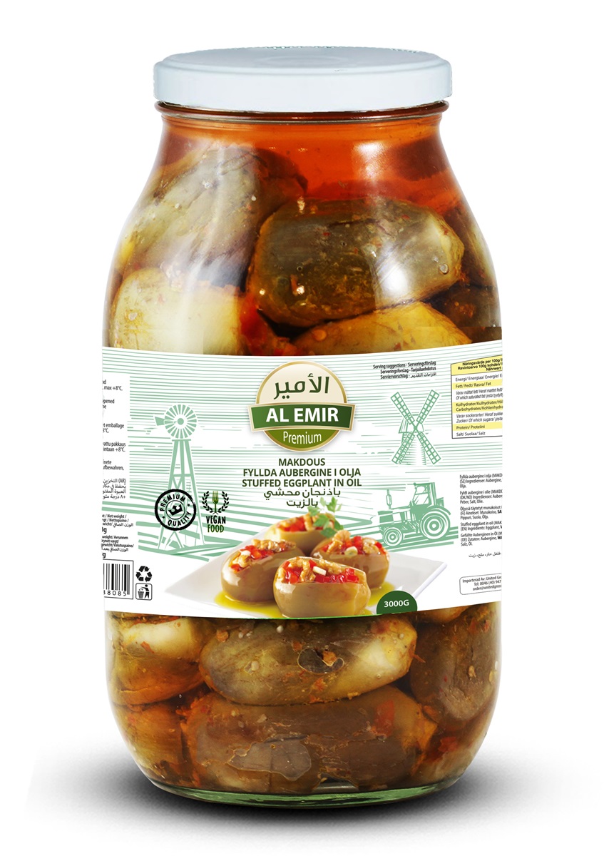 Al emir Fyllda Auberginer 2kg*4