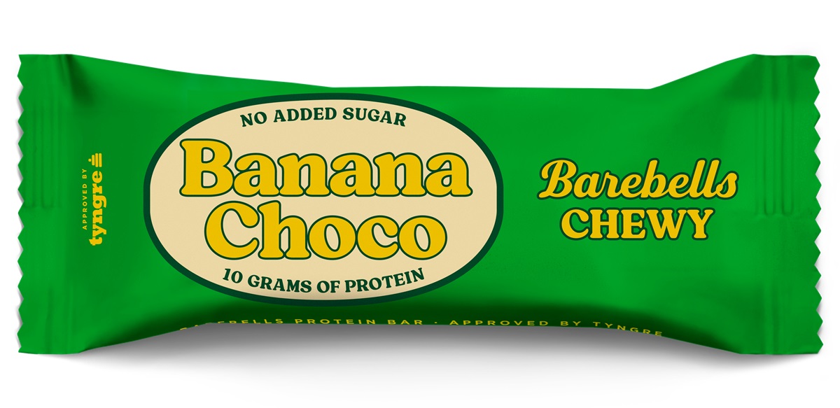 Barebells Bar Chewy Banana Choco 40g*18