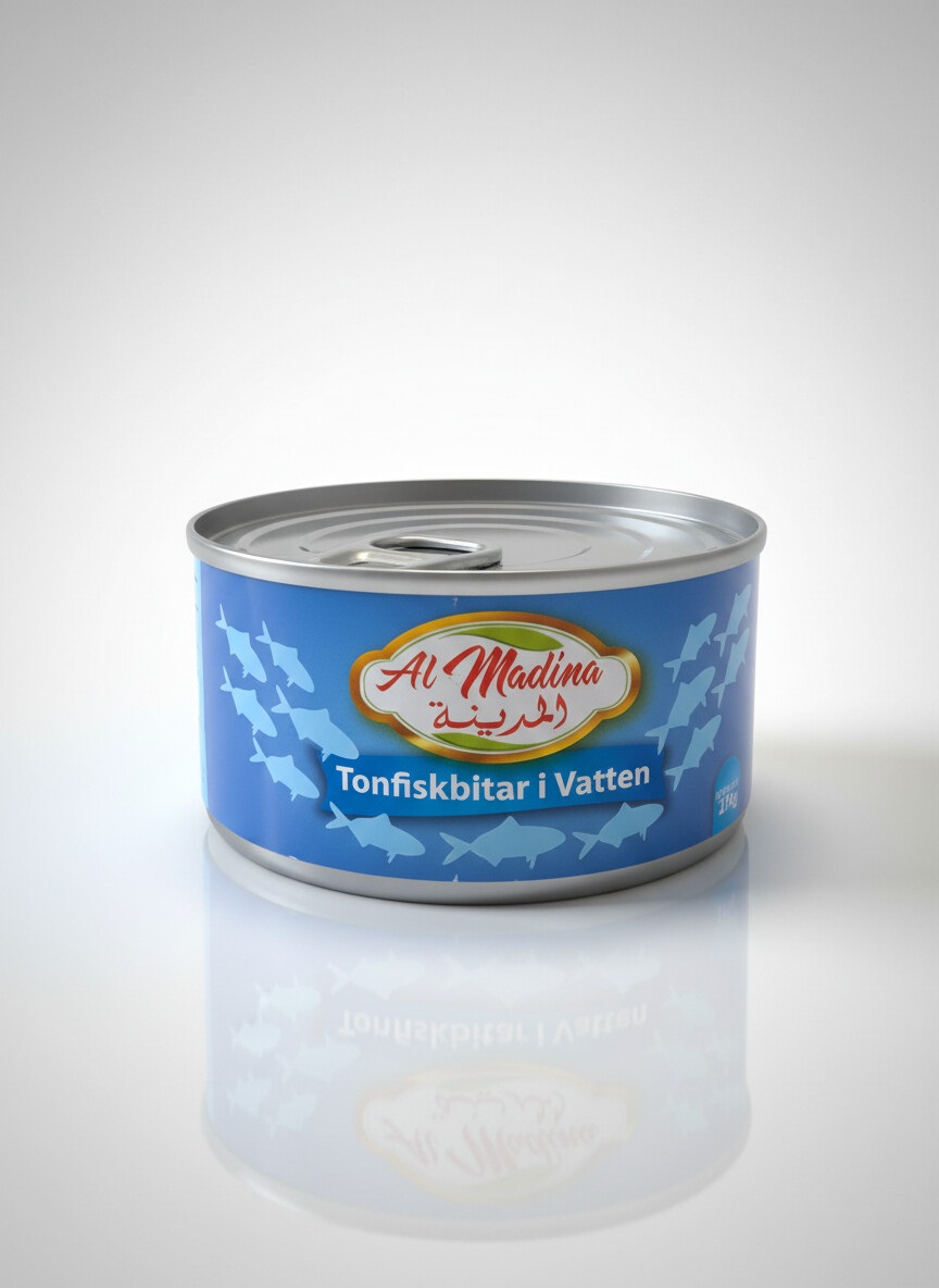 TonFisk Bitar i vatten  ALM 170g*48