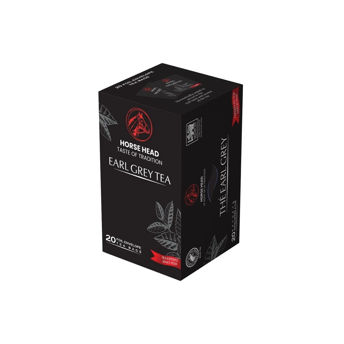 Horse Head Earl Grey Te 40g*24