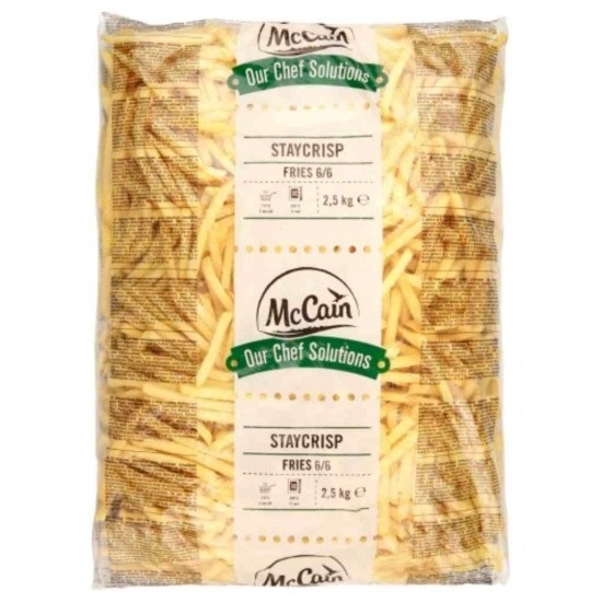 Pommes Stay Crisp 6 mm 2,5kg*5