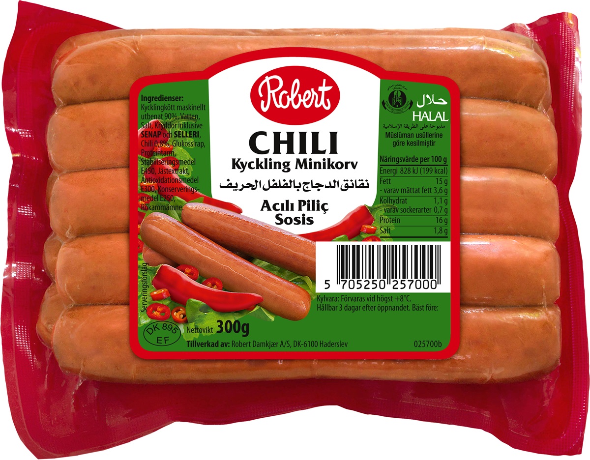 Chillikorv Robert 300gr*12