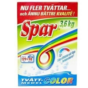 Spar Tvättmedel color 3,6kg*3