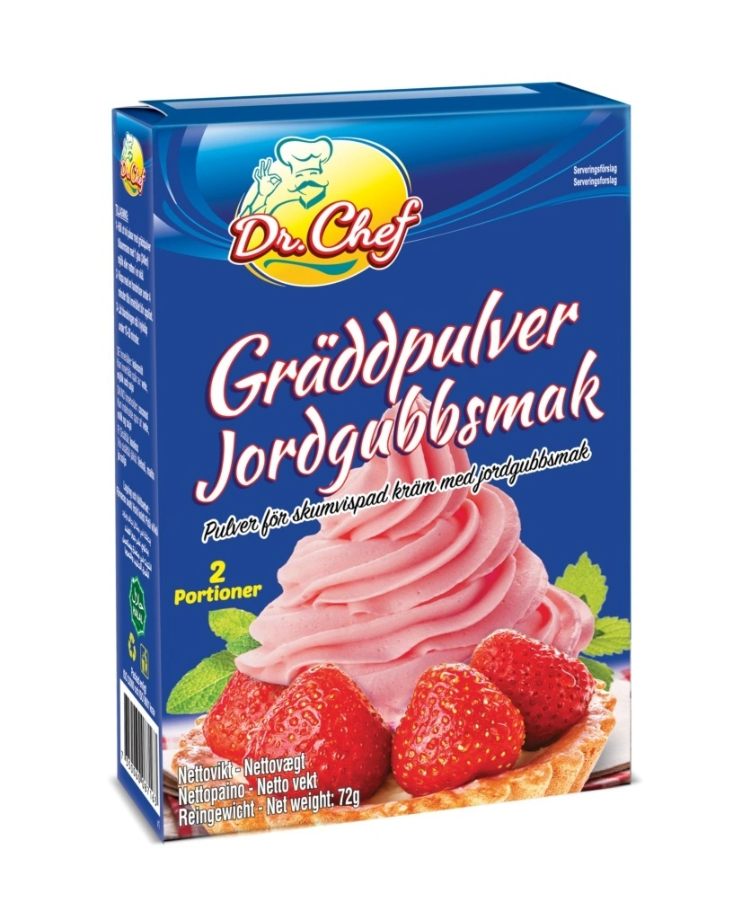 Dr Chantilly Jordgubb 72gr*24