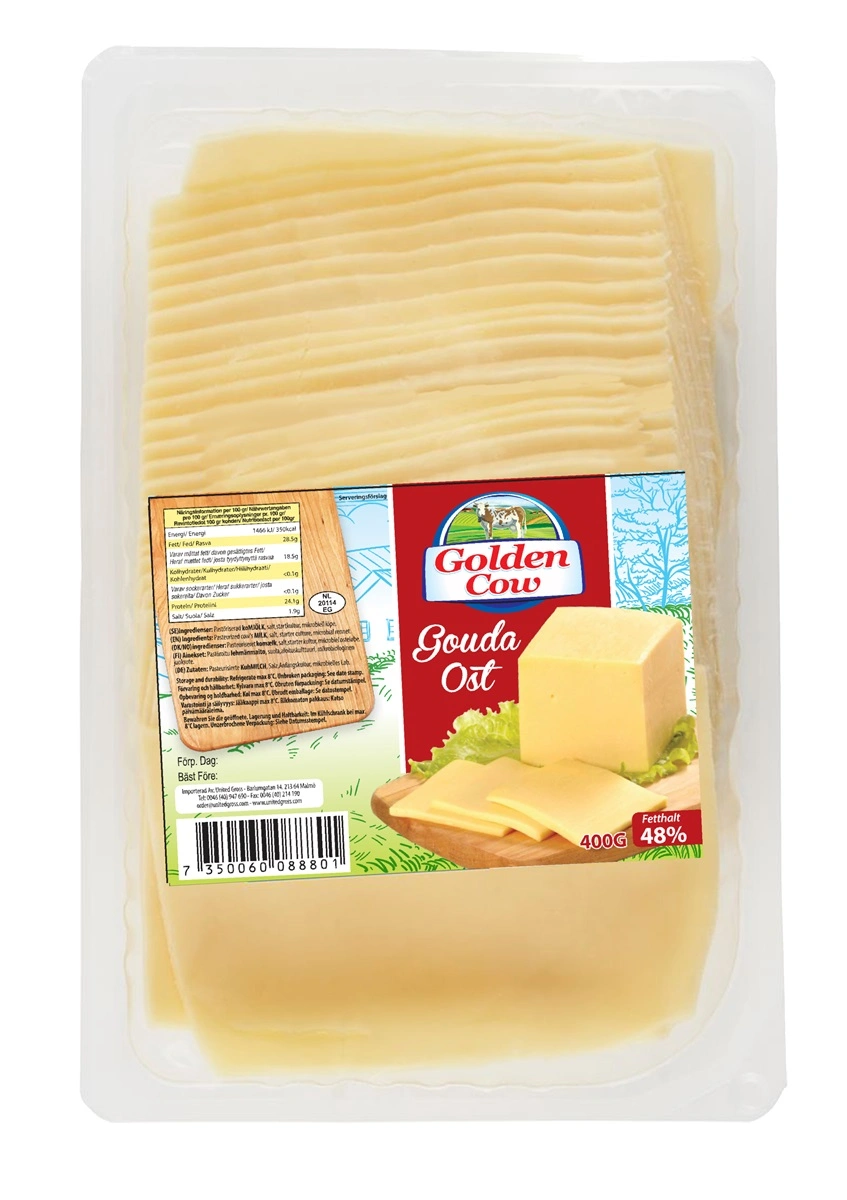 Goudaost Skivad 48% 400gr*12