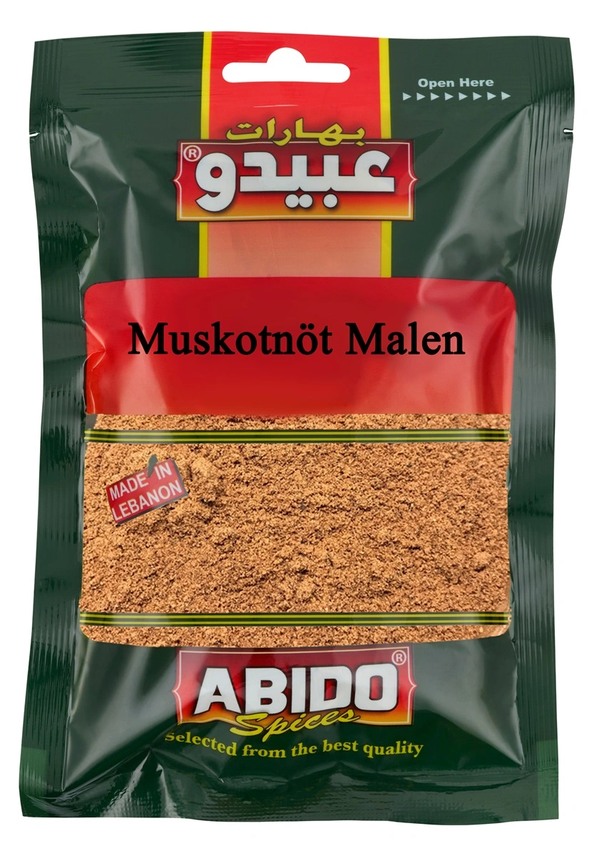 Abi Muskotnöt Med Kanel Malen 40g*10