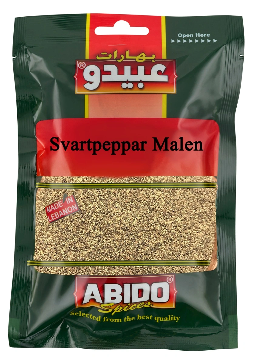 Abi Svart Peppar Malen 45g*10
