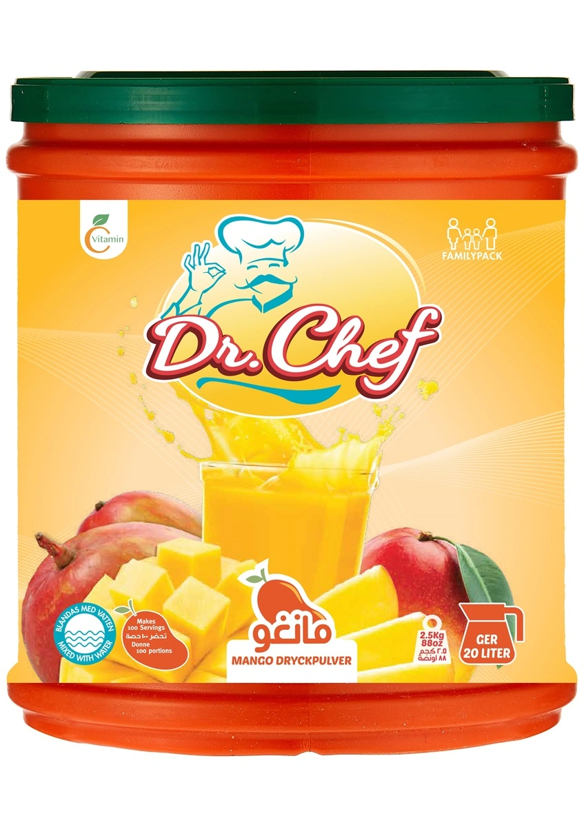 Dr Mango dryckpulver 2,5kg*6