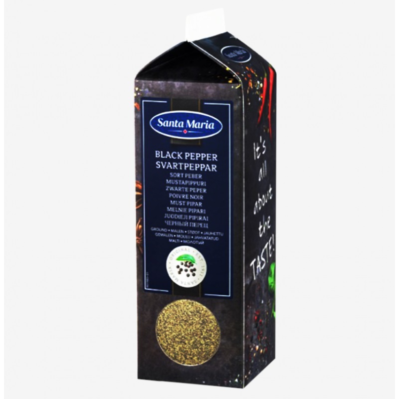 SM Svartpeppar Malen 350gr*6