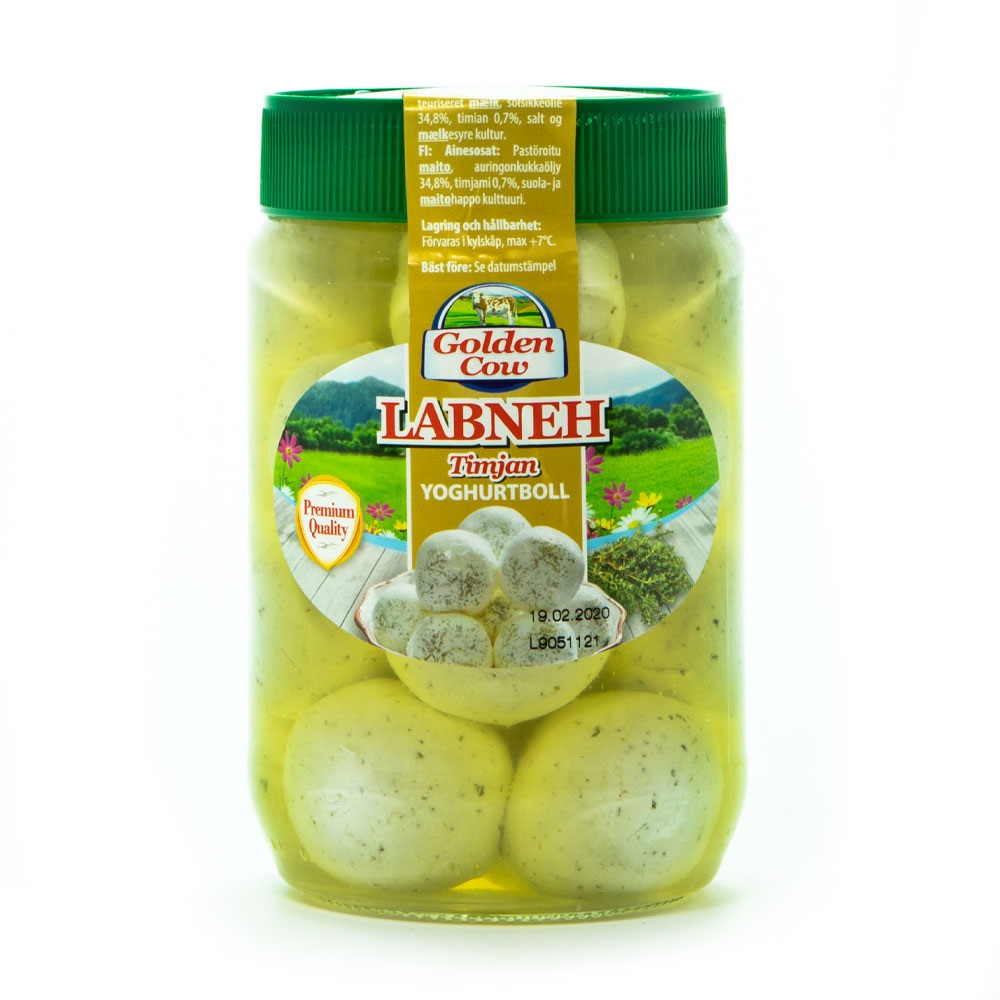GC Labneh Yoghurt boll timjan 425gr*12
