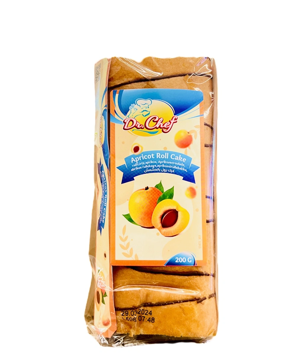 DrChef Aprikosrolltårta 200gr*10