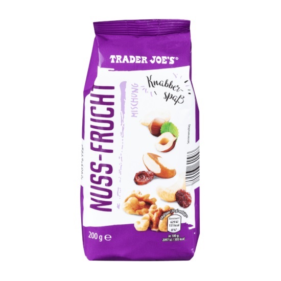 Mixnöter Trader Joes 200g*30 Röd TEXT