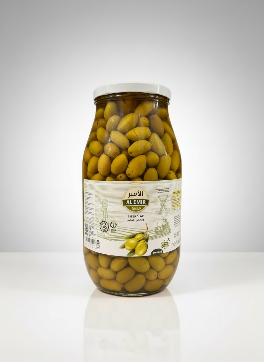 Al emir Gröna Oliver Jumbo 2kg*4