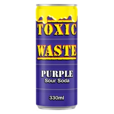 Toxic Waste Soda Purple33cl*24