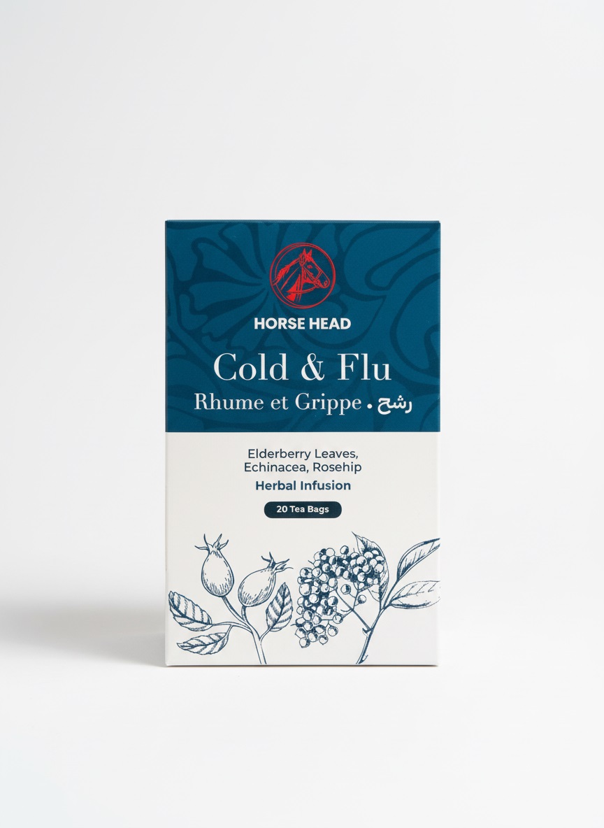 Horse Head COLD&FLU 30gr*24