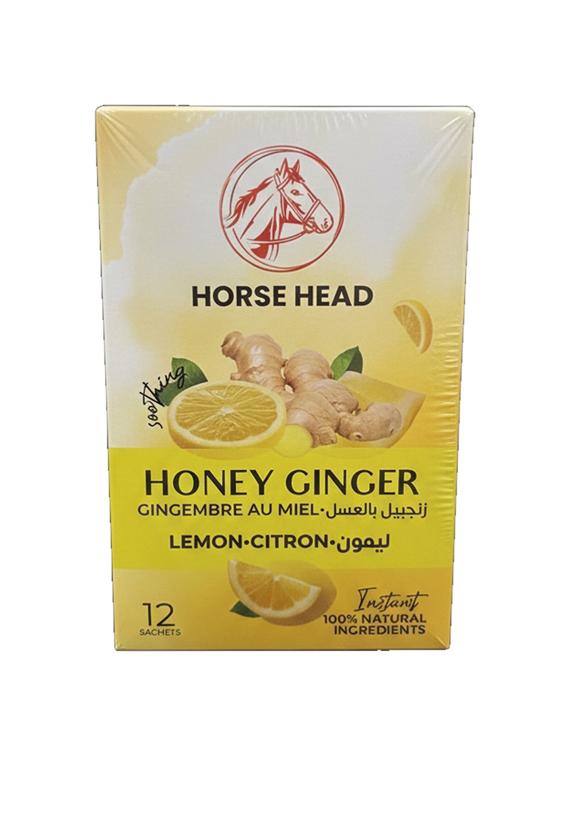 Horse Head Instant Honey Ginger&Lemon 8gr*12*24