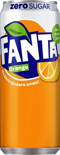 Fanta Orange Zero 33cl*20