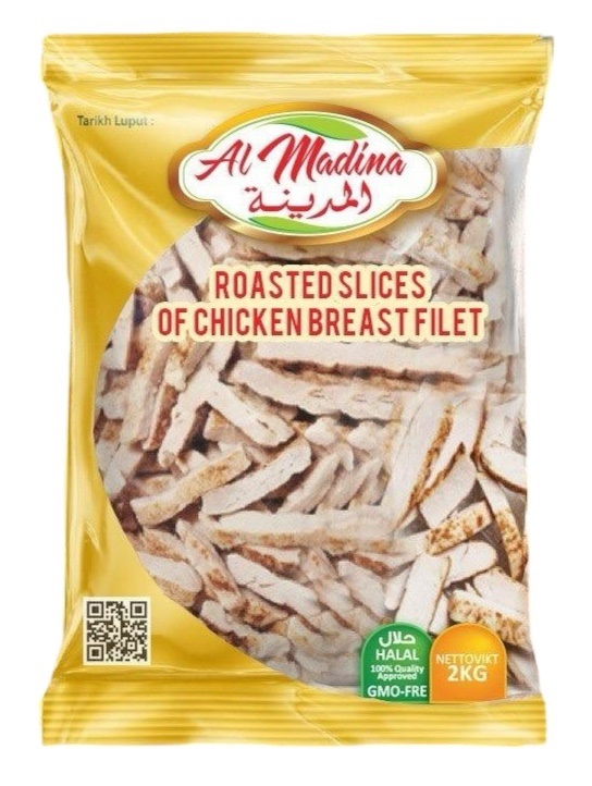 ALM Stekta Kycklingskivor 2 kg × 5