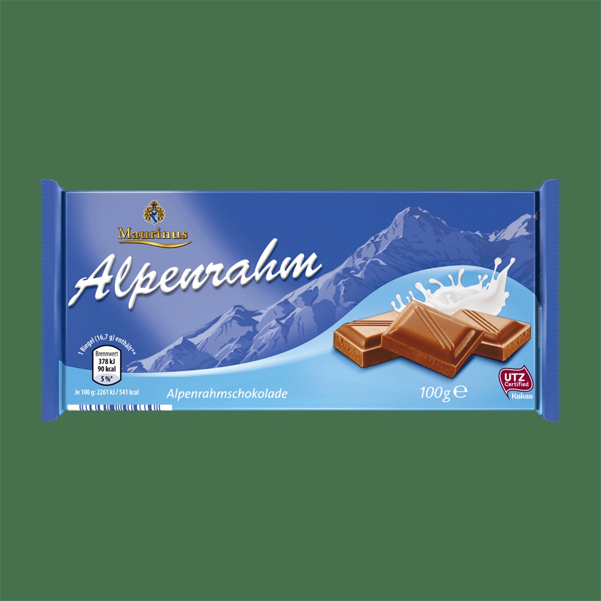 Chokalad Blå Maurinus 100g*45 TEXT