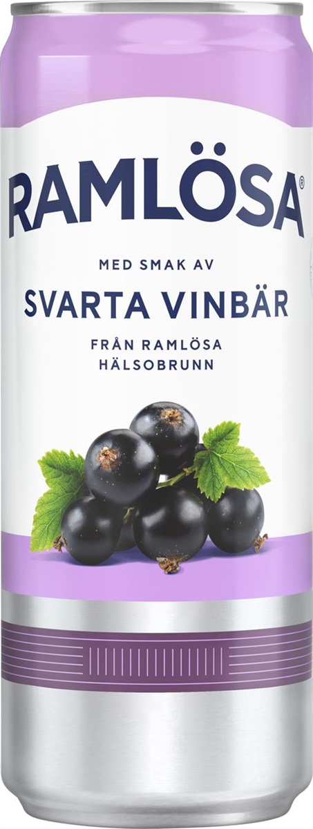 Ramlösa Svartvinbär 33cl *20