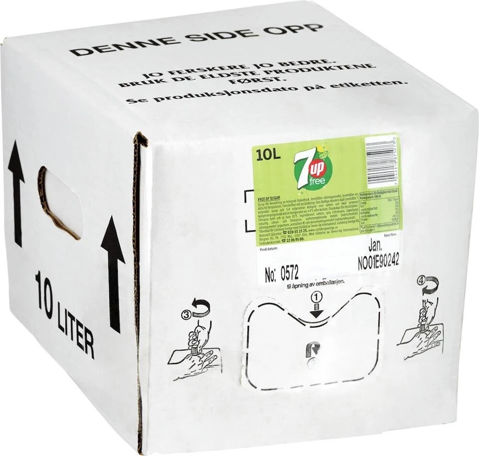 BIB 7up Free 10 Liter