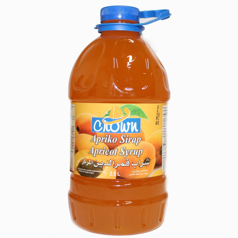 Crown Aprikos Sirap 2,5kg*4