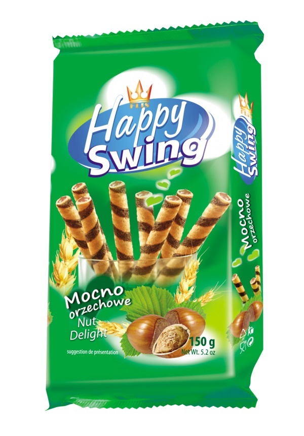 Happy Swing Hasselnöt 150gr*16