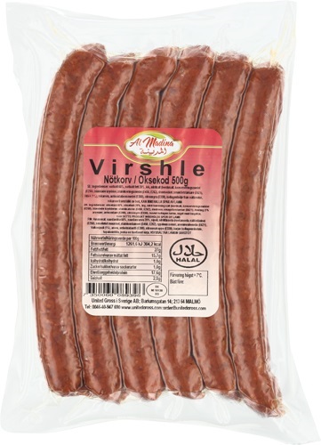 AM Virshle Nötkorv 500 g × 10