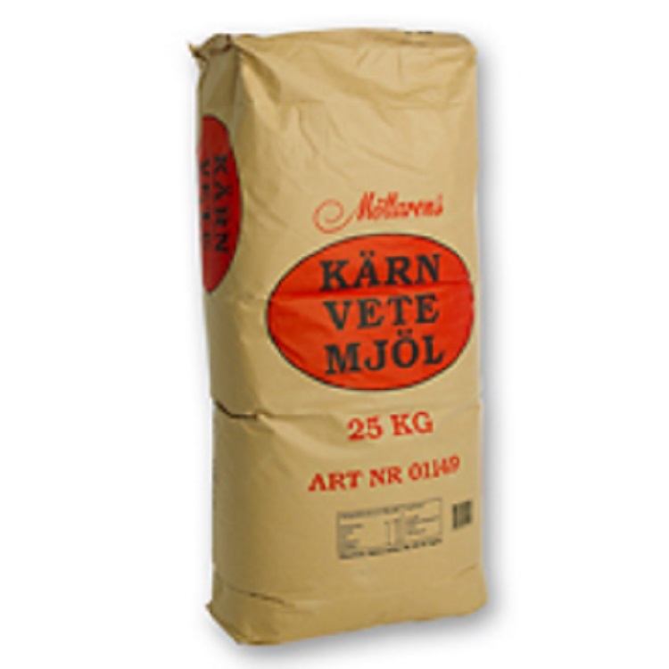Vetemjöl Brun 25kg