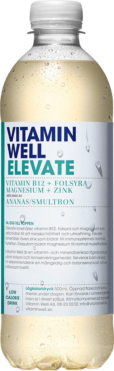 VitaminWell Elevate 50cl*12