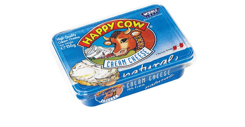 Happy Cow Ost Cream 150gr*18