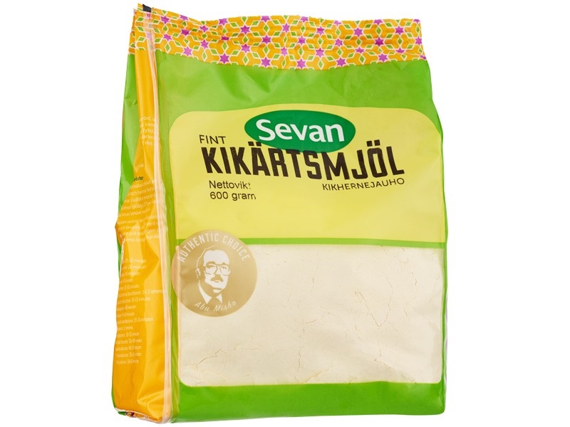 Kikärts Mjöl Sevan 600gr*10