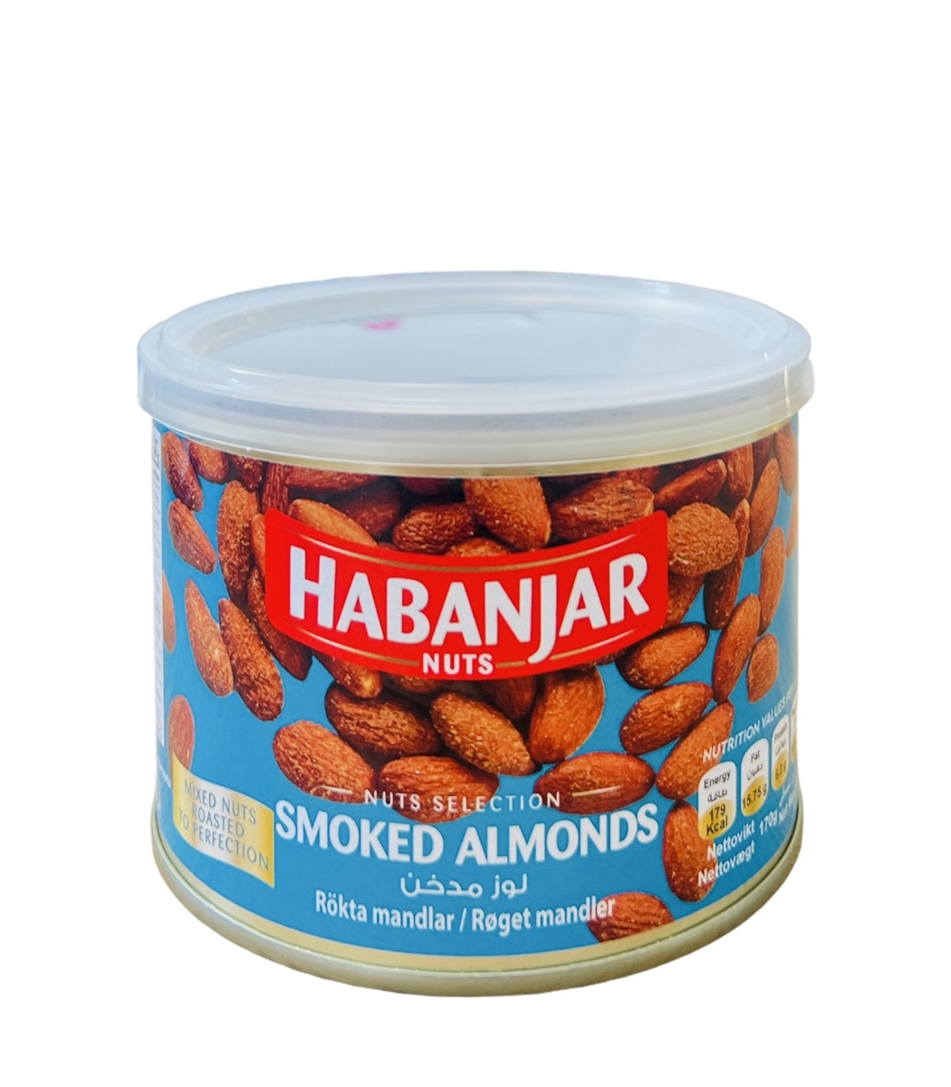 HAB Rökta Mandlar 170gr*12