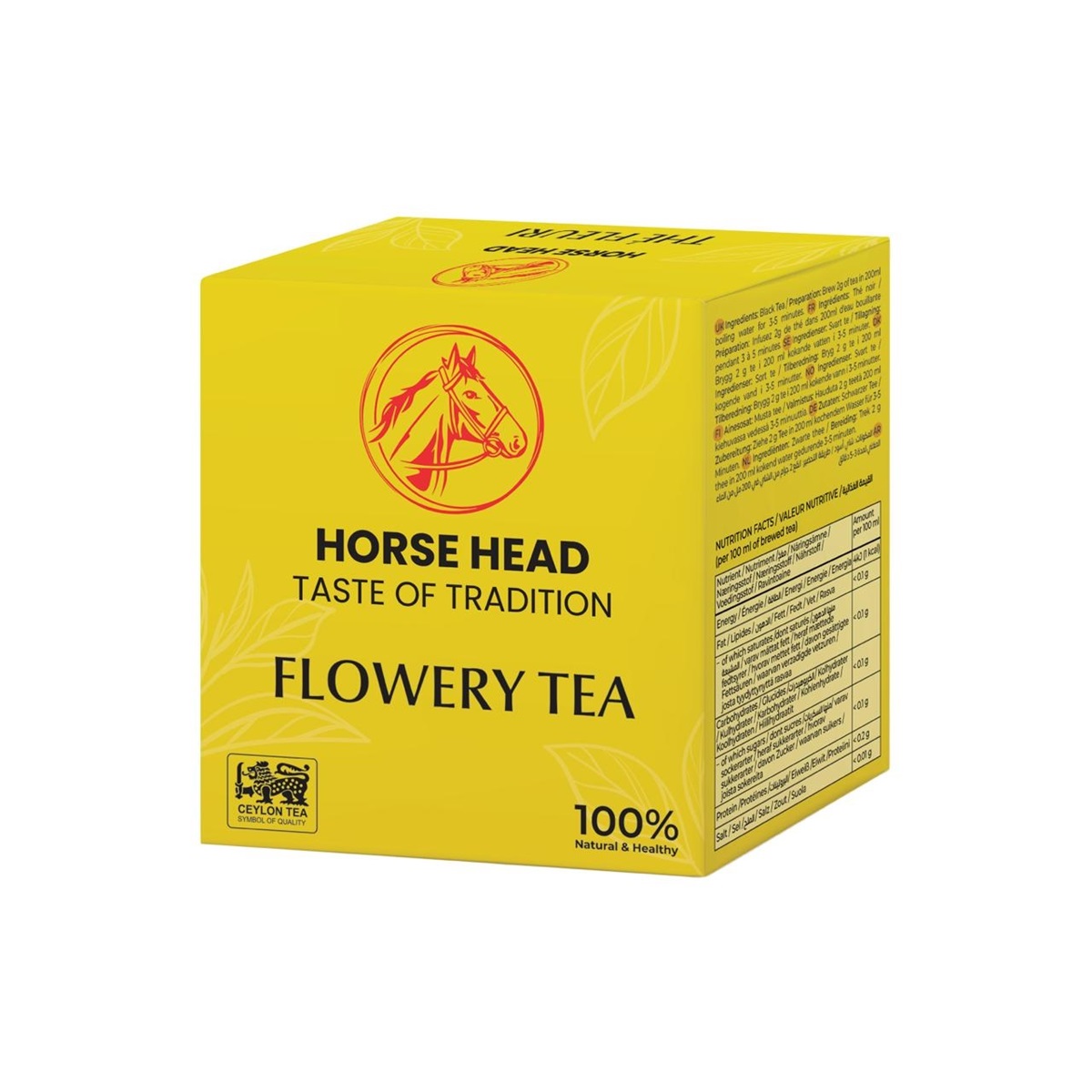 Horse Head Flowery Te 400gr*24