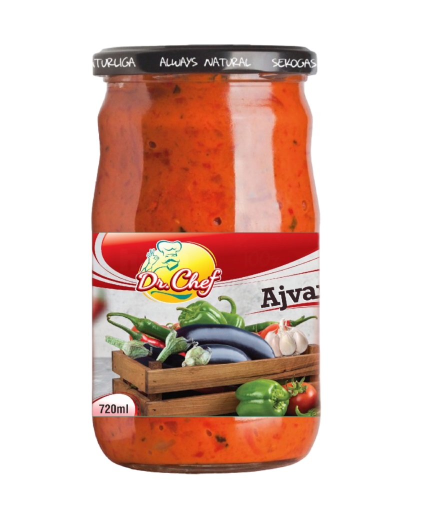 Ajvar Dr Chef Stark 720ml*12