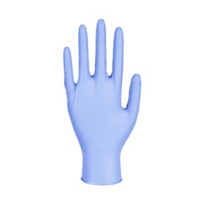 Handskar Nitrile blåa medium 100st*10